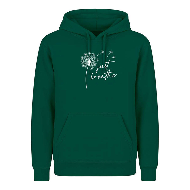 Sudadera Just Breathe Inspiración Diario Motivación Unisex
