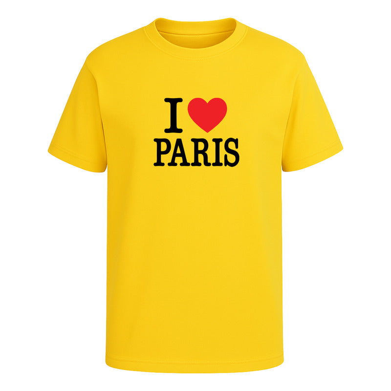 Playera "I Love Paris" - Infantil