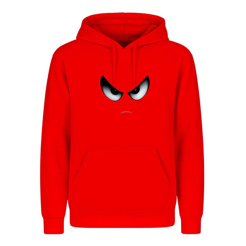 Sudadera Cara Enojada Ojos Enfadados Broma Divertida Unisex