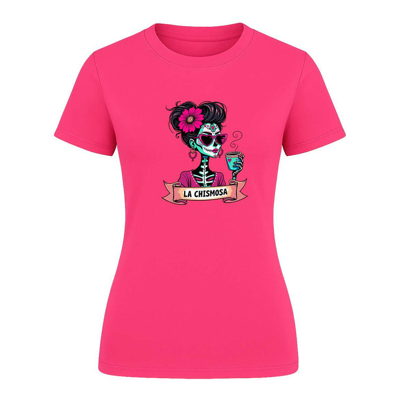 Playera "La Chismosa" Catrina Mexicana - Dama