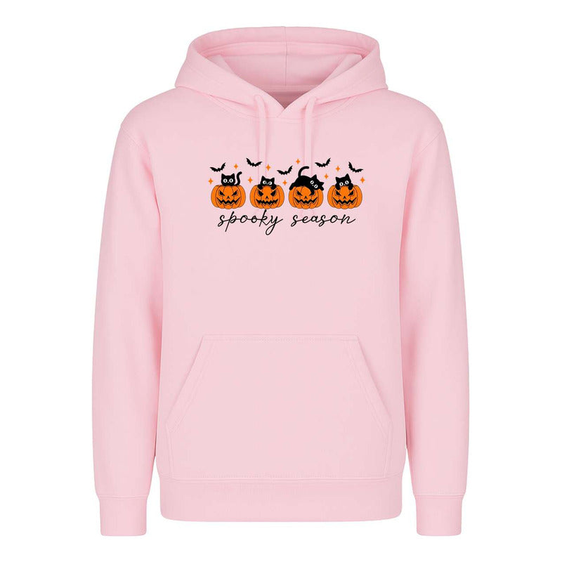 Sudadera Spooky Season Infantil Halloween Calabazas Gatos