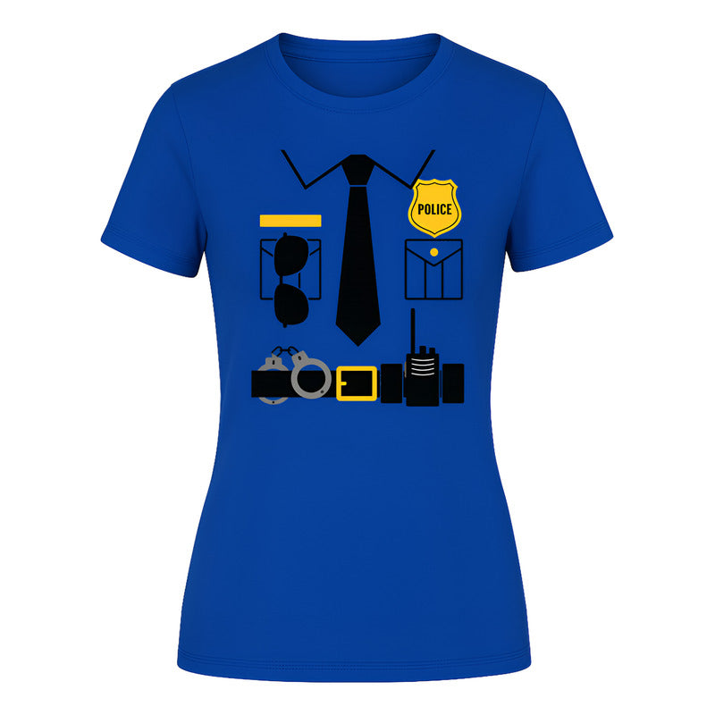 Playera "Disfraz de Policía" Uniforme - Dama