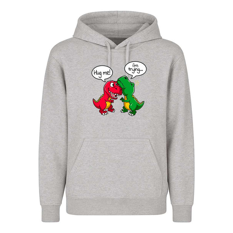 Sudadera Dinosaurios Hug Me! Divertida Humor Regalo Unisex