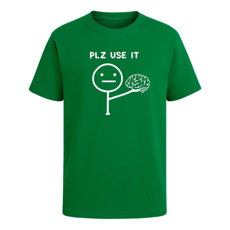 Playera "Plz Use It" - Infantil