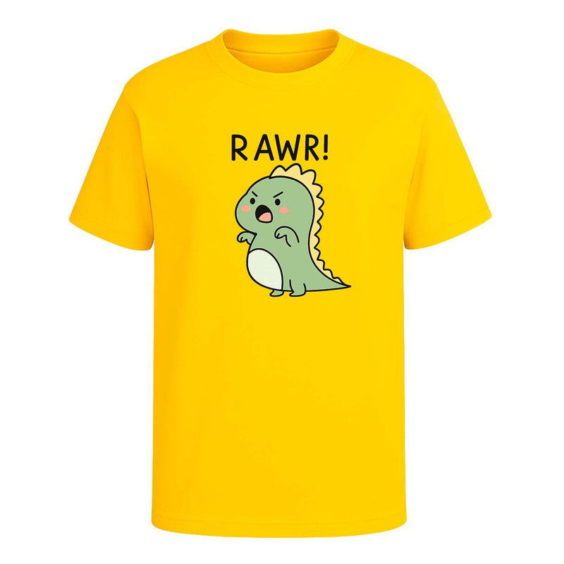 Playera Rawr Dinosaurio Kawaii Divertida Regalo Infantil