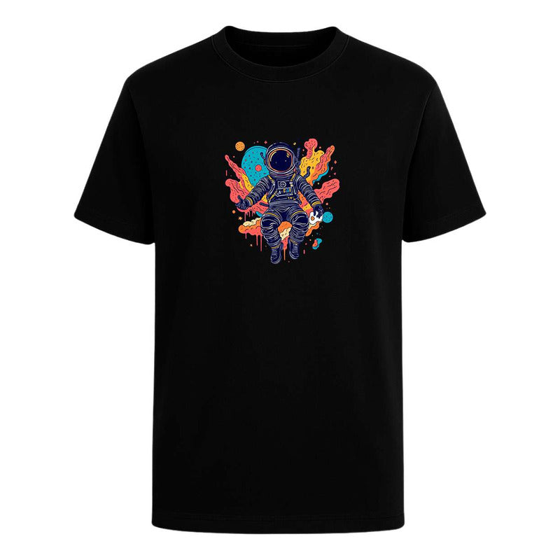 Playera Astronauta Psicodélico Espacio Pop Fans Unisex