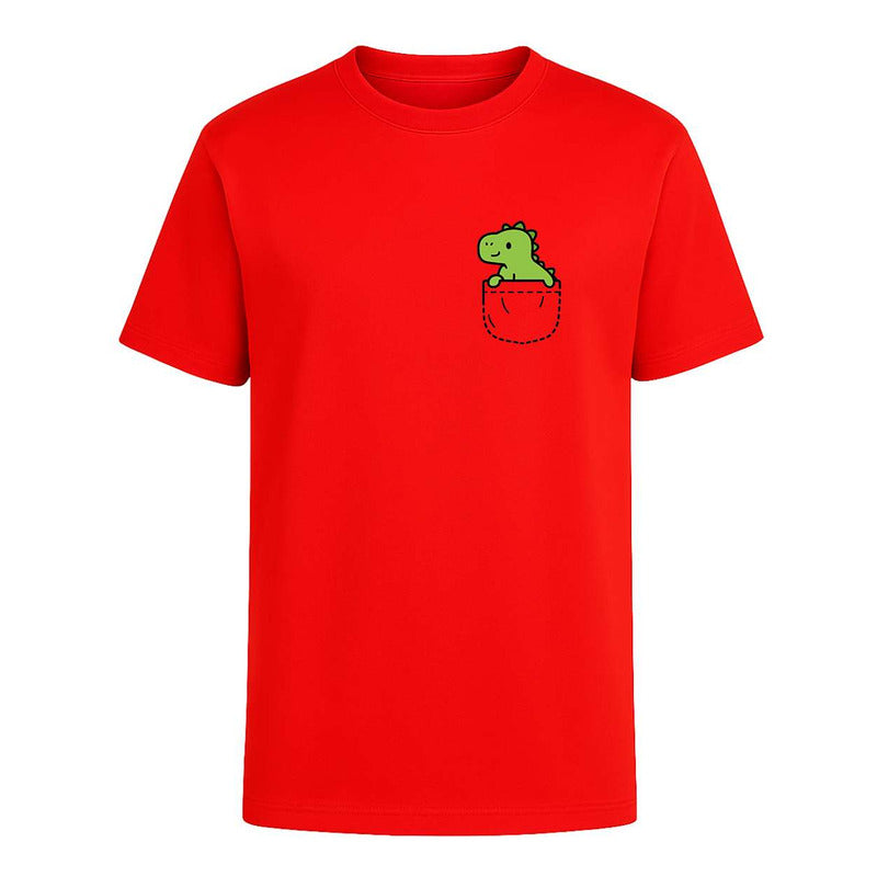 Playera "Dinosaurio en Bolsillo" Tierno - Hombre