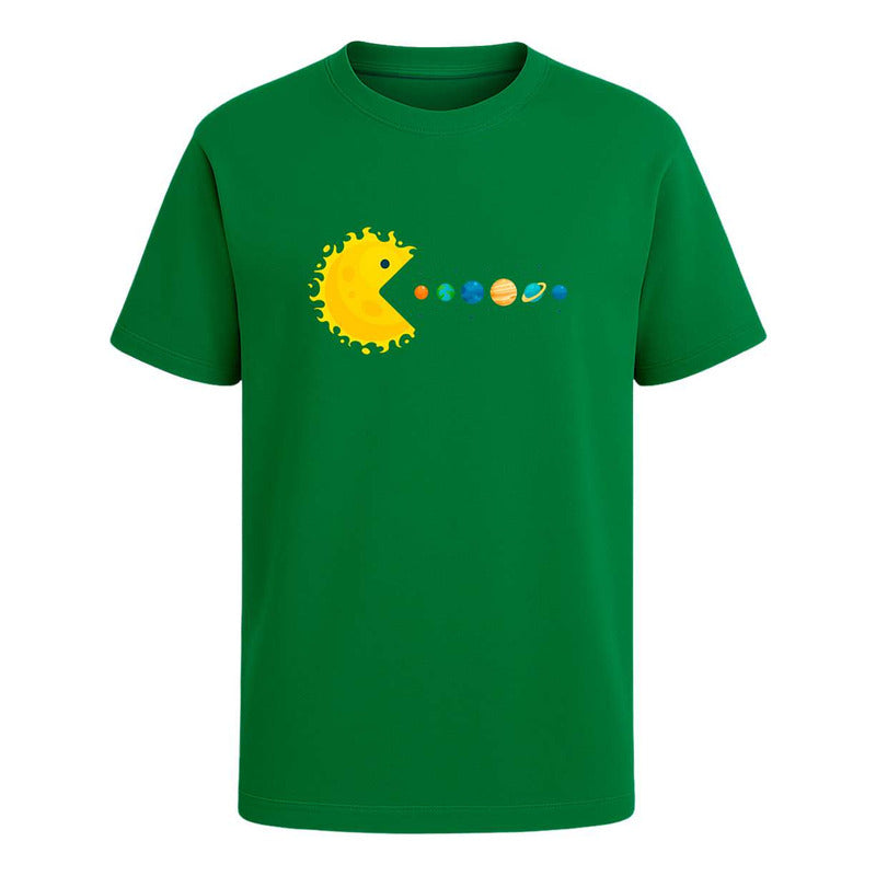 Playera "Sol Pacman Espacio" - Infantil
