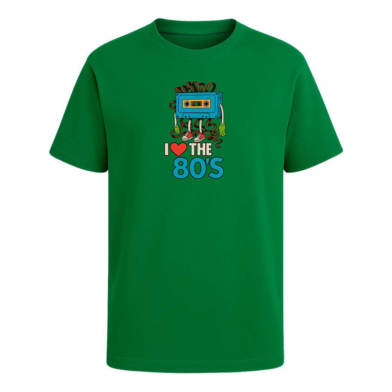 Playera "I Love The 80s" Cassette - Infantil