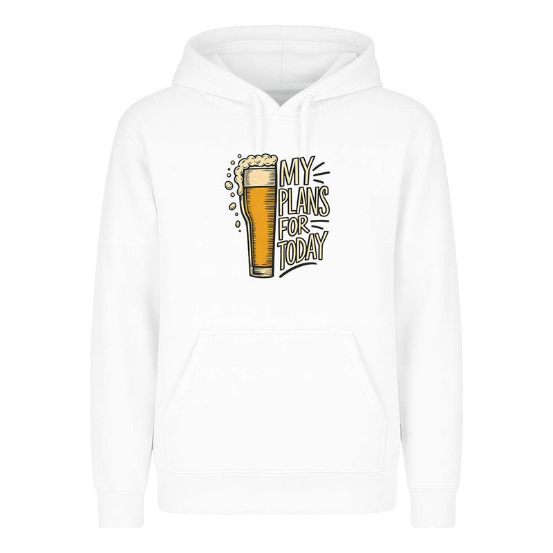 Sudadera My Plans For Today Cerveza Fiesta Humor Unisex