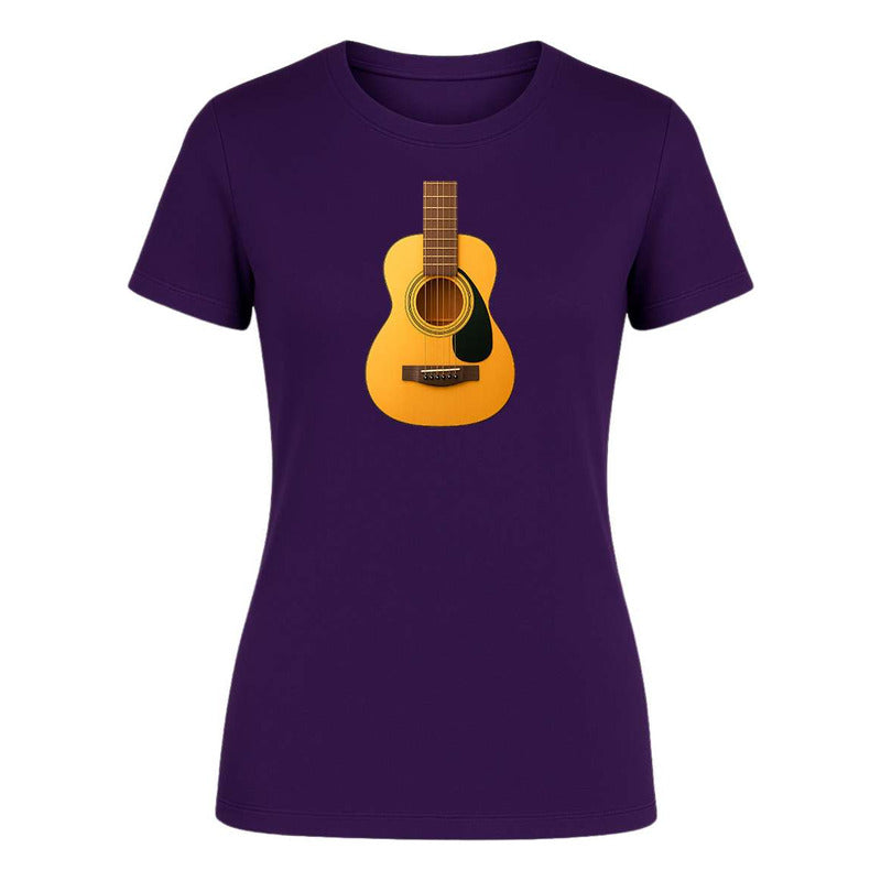 Playera "Guitarra Clásica" Música - Dama