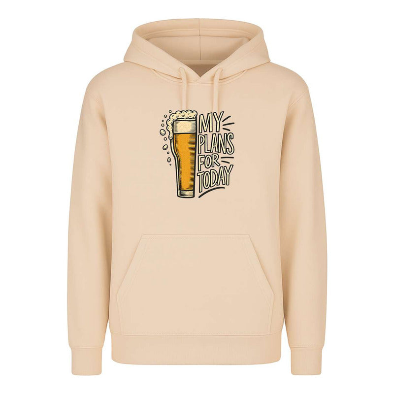 Sudadera My Plans For Today Cerveza Fiesta Humor Unisex