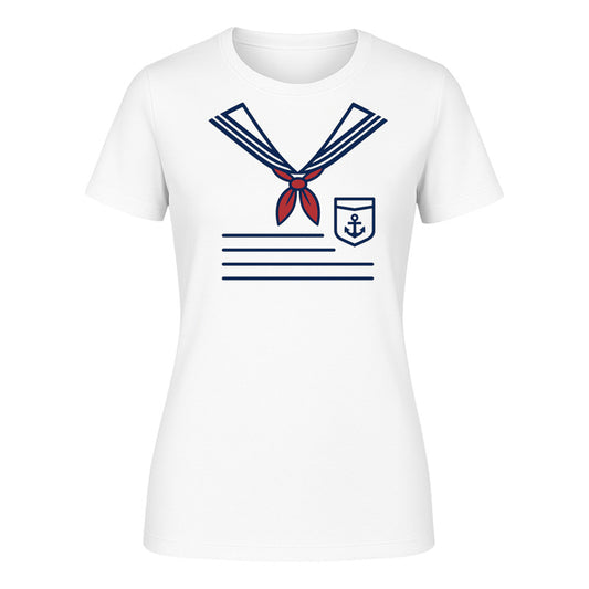 Playera "Disfraz de Marinero" Fiesta Temática - Dama