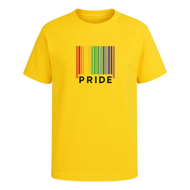 Playera "Código de Barras" Pride LGBT+ - Unisex