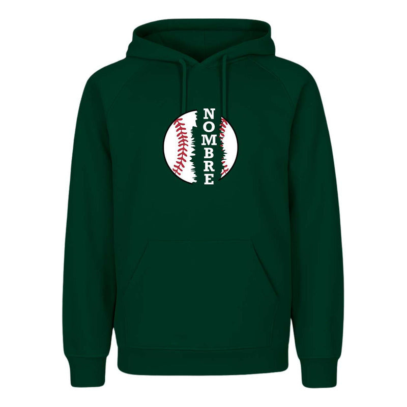 Sudadera Baseball Personalizada Con Nombre Infantil Regalo