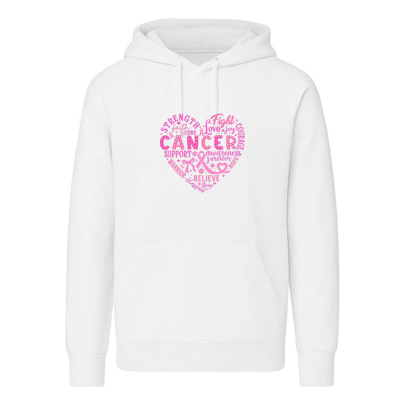 Sudadera Cancer Survivor Lucha Esperanza Amor Vida Unisex