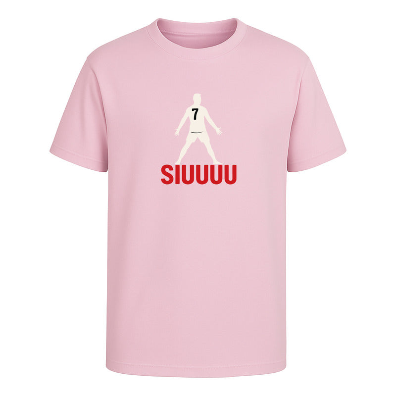 Playera "Cristiano Ronaldo CR7 Siuuu" - Infantil