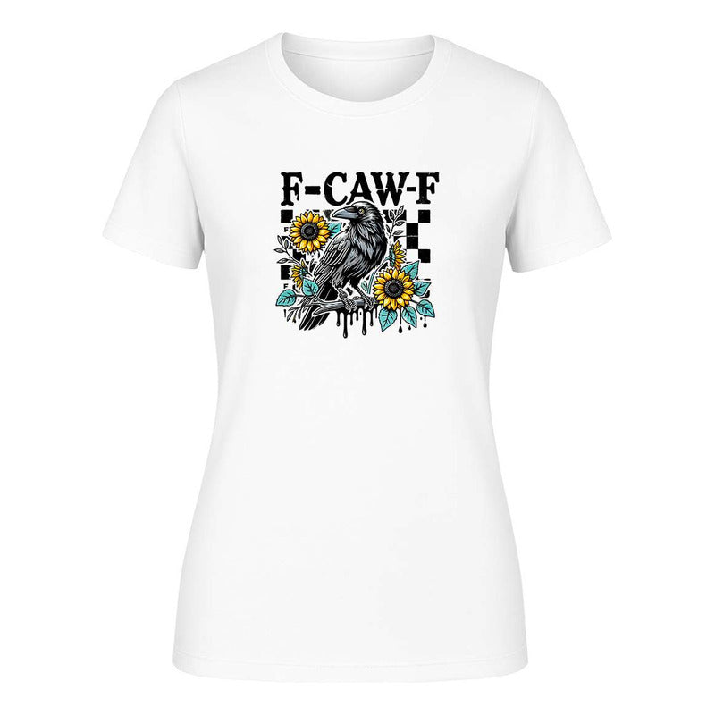 Playera "F-caw-f" Cuervo - Dama
