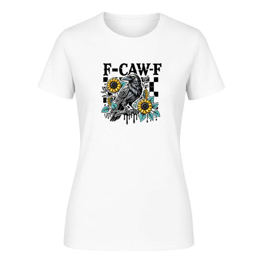 Playera "F-caw-f" Cuervo - Dama