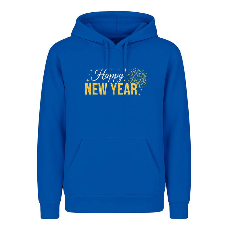 Sudadera Happy New Year Fuegos Artificiales Fiesta Unisex