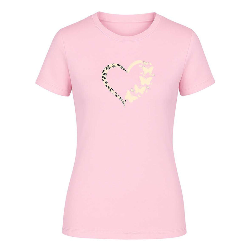 Playera "Corazón con Mariposas" - Dama