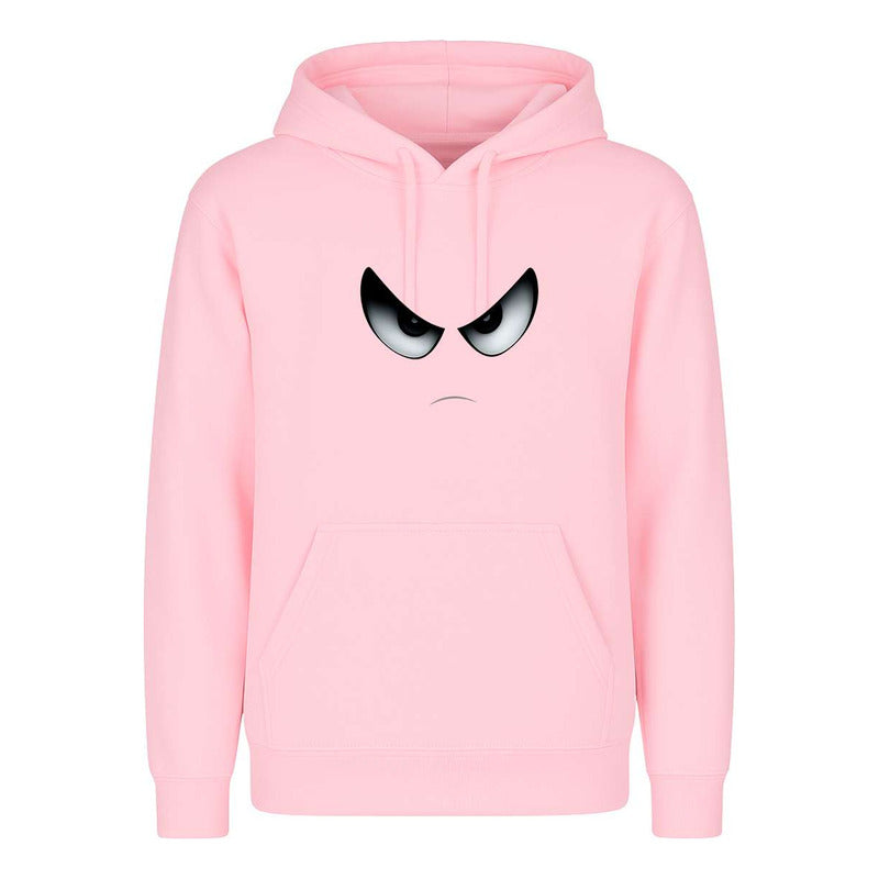Sudadera Cara Enojada Ojos Enfadados Broma Divertida Unisex