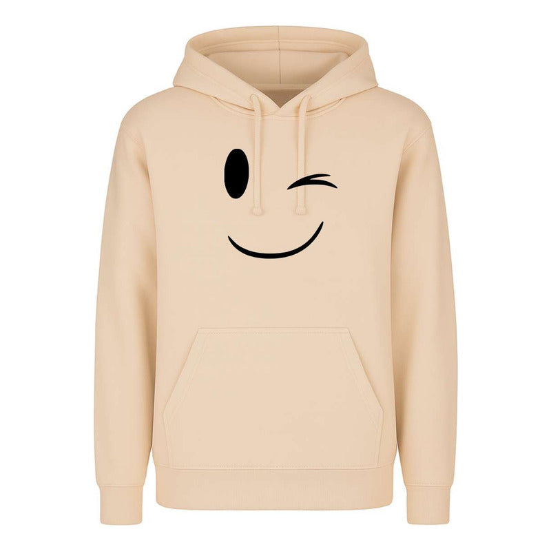 Sudadera Emoji Guiñando Ojo Divertida Fiesta Regalo Unisex