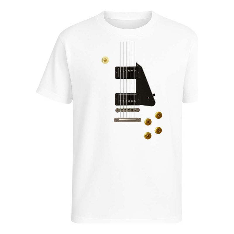 Playera Guitarra Eléctrica Rock - Infantil
