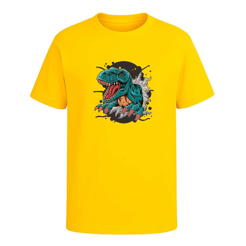Playera "T-rex Rasgando Pared" - Infantil