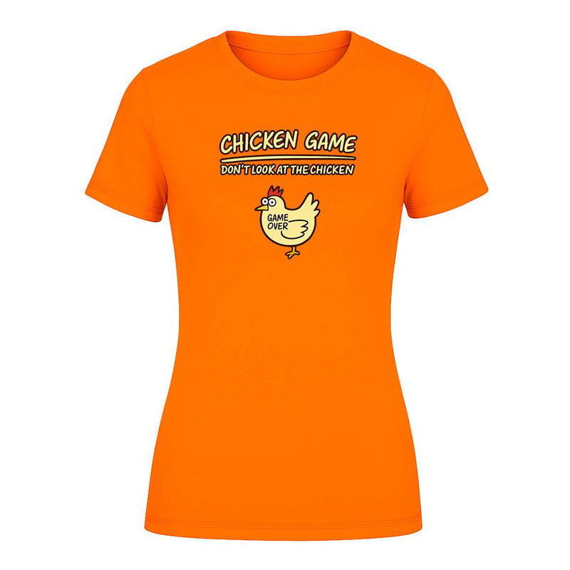 Playera "Chicken Game" Pollo Game Over - Dama