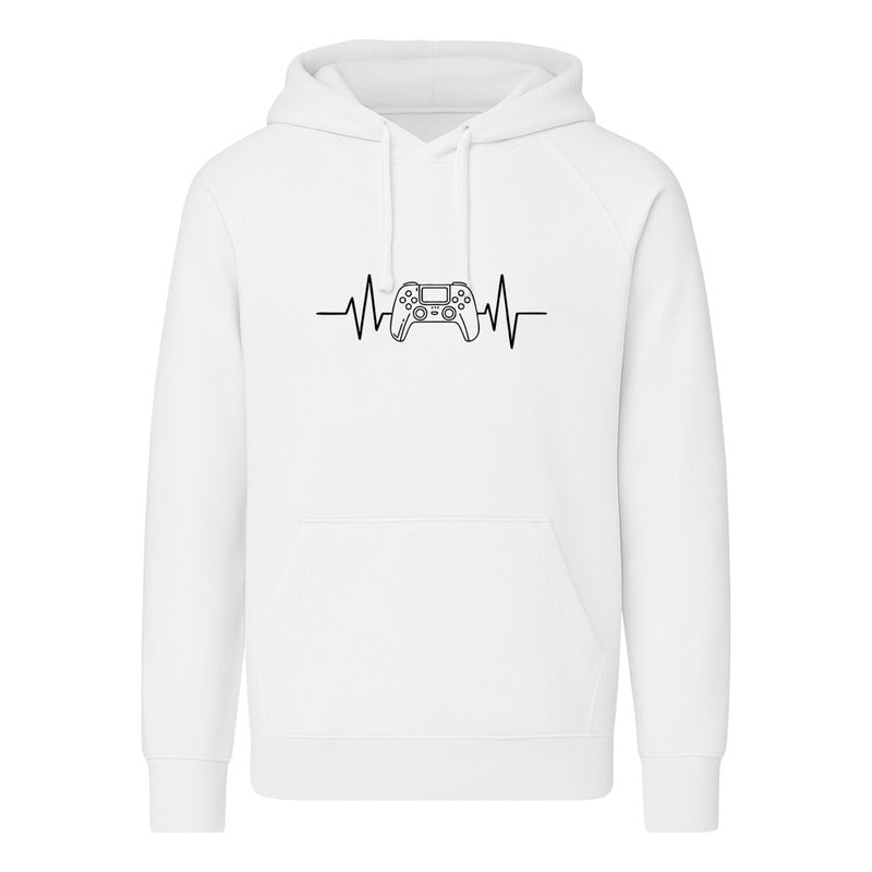 Sudadera Videojuegos Unisex Control Gaming Corazón Gamer