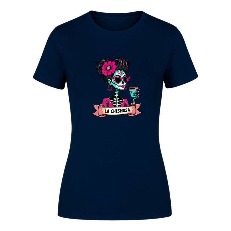 Playera "La Chismosa" Catrina Mexicana - Dama