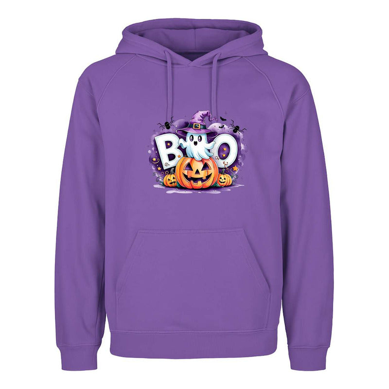 Sudadera Boo Fantasma Unisex Halloween Noche De Brujas