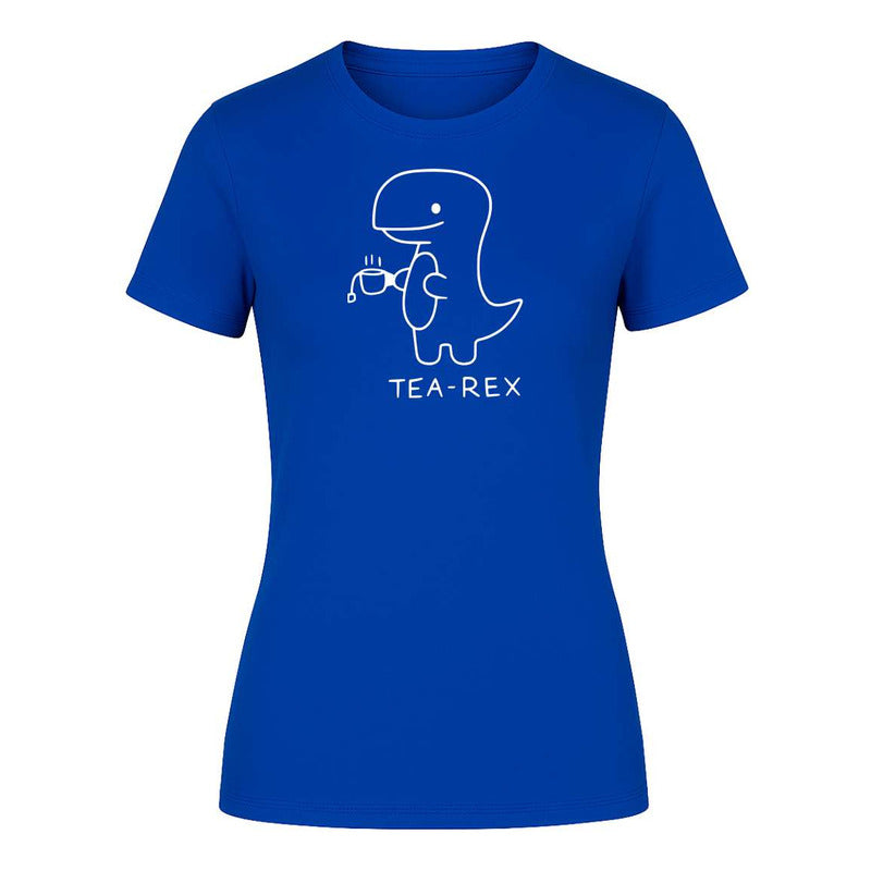 Playera "Tea Rex" Dinosaurio Kawaii - Dama