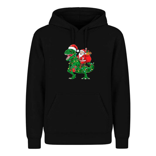 Sudadera Santa En T Rex Navideño Regalo Divertida Infantil