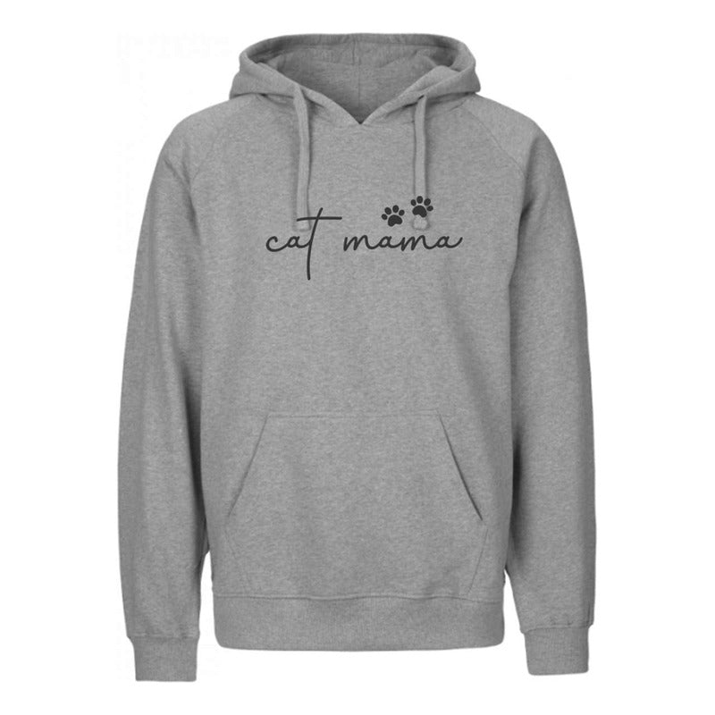 Sudadera "Cat Mama" con Huellitas