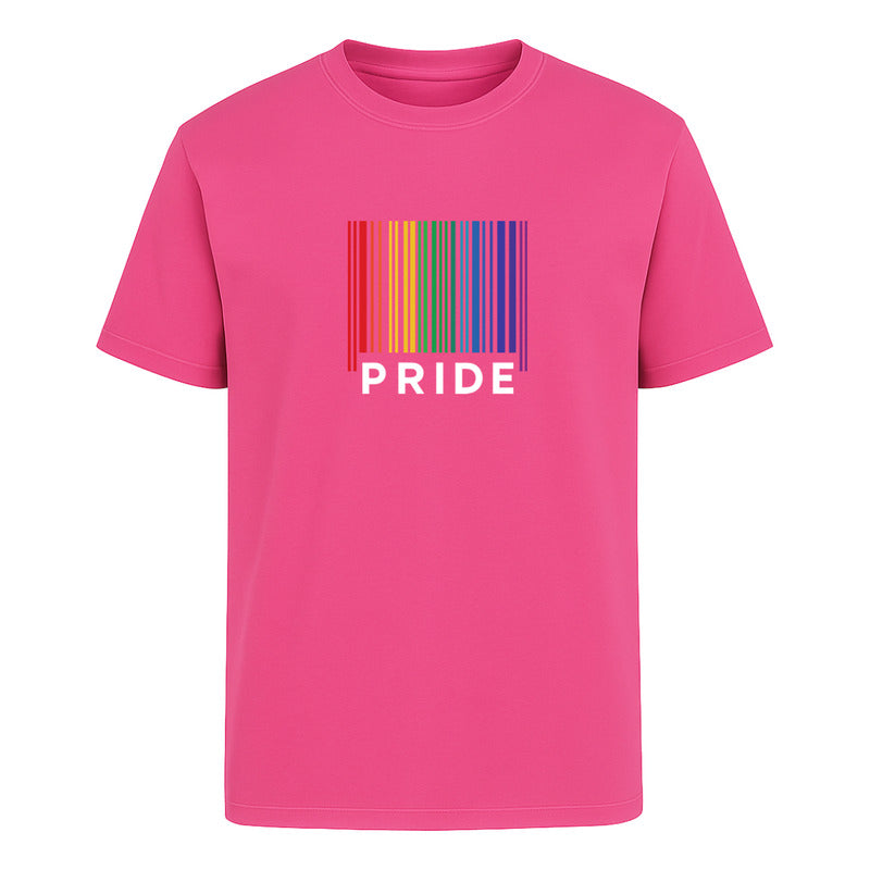 Playera "Código de Barras" Pride LGBT+ - Unisex