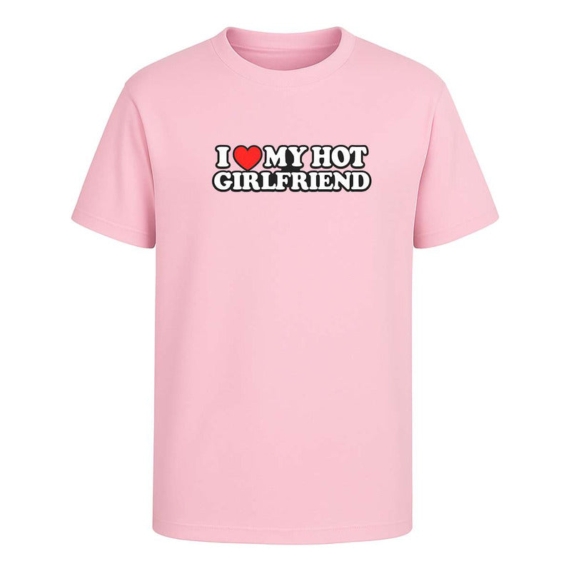Playera "I Love My Hot Girlfriend" - Infantil