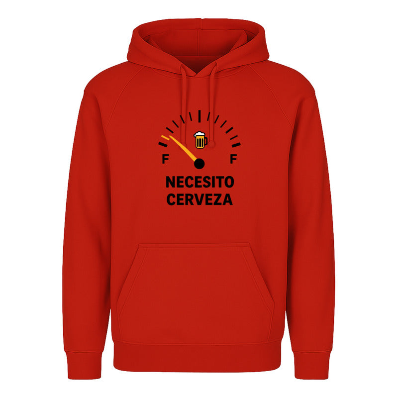 Sudadera Necesito Cerveza Chistosa Unisex Para Cerveceros