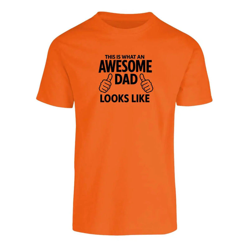 Playera Awesome Dad Día Del Padre  Regalo Original
