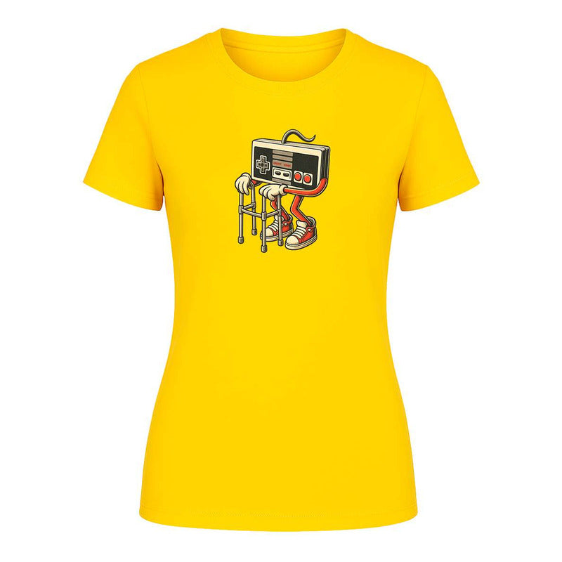 Playera "Gamer Vintage" Control Clásico - Dama