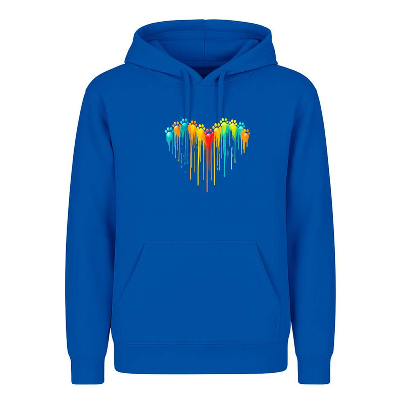 Sudadera Corazón Huellita Amor Mascota Perros Gatos Infantil