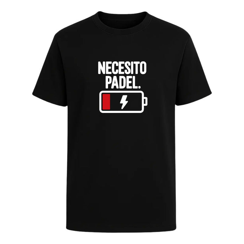 Playera "Necesito Pádel" - Hombre