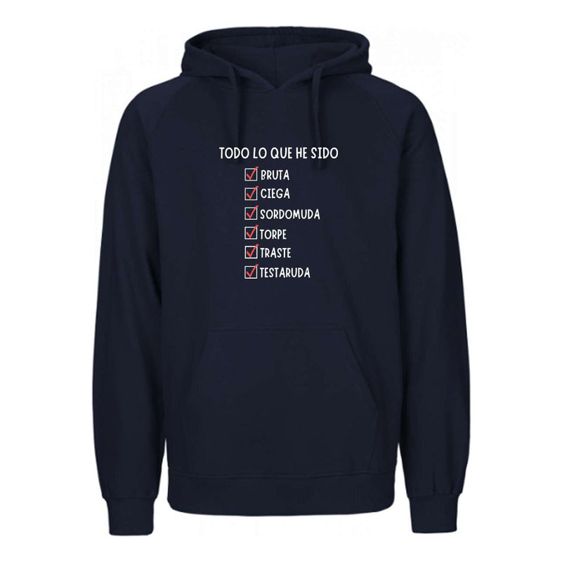 Sudadera Shakira Todo Lo Que He Sido Check List Unisex