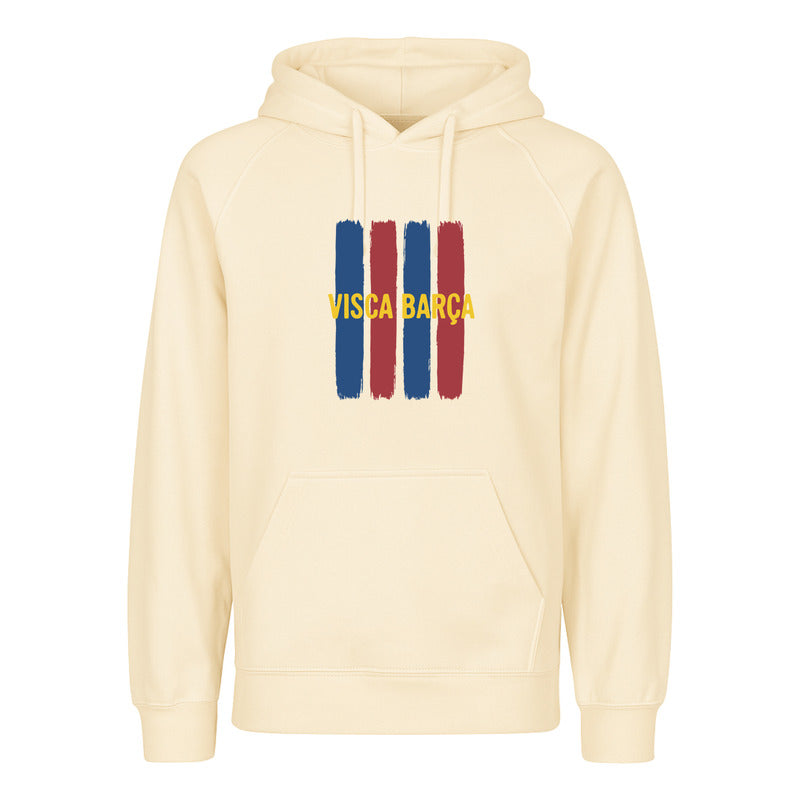 Sudadera Visca Barça Unisex Diseño Afición Azulgrana Futbol