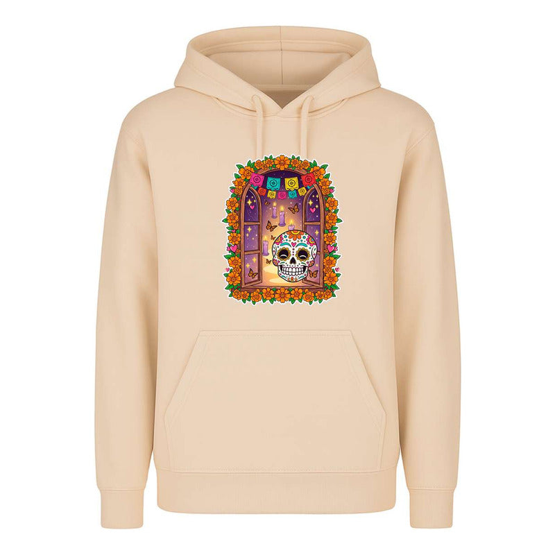 Sudadera Calavera Día De Muertos Ofrenda Tradicional México