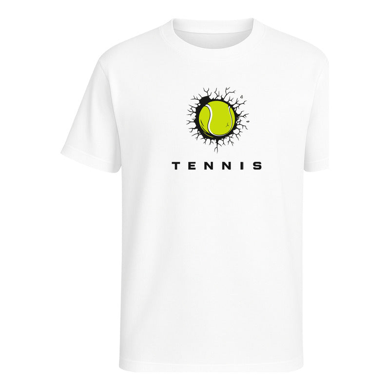 Playera "Tenis Pelota Impactando" - Hombre
