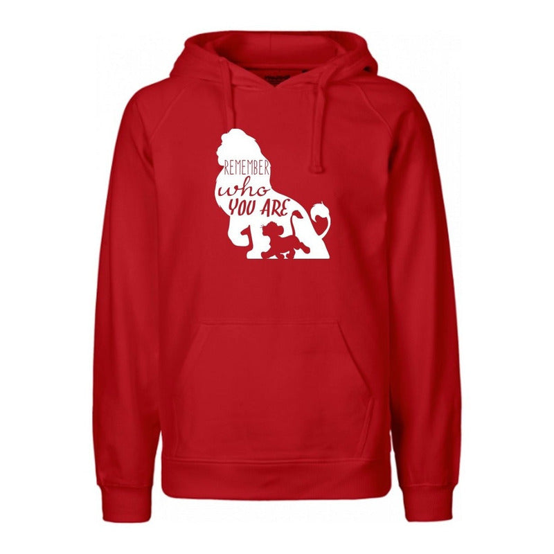 Sudadera Rey León Remeber Who You Are Hoodie Mujer Hombre