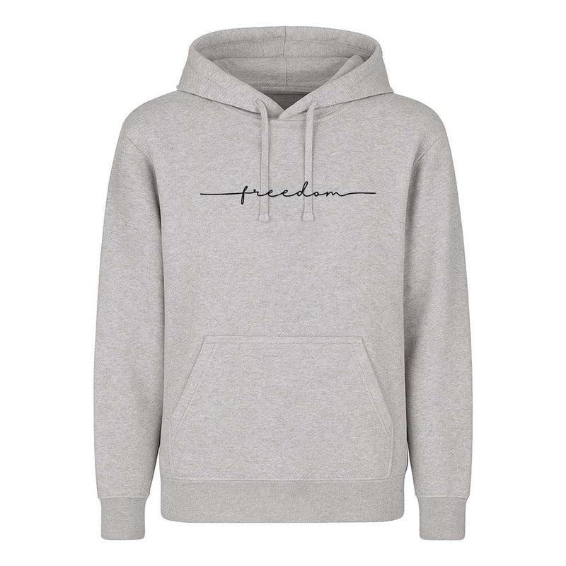 Sudadera infantil KreaLab Freedom Libertad Positiva, diseño inspirador con colores vivos y logo en la parte frontal.