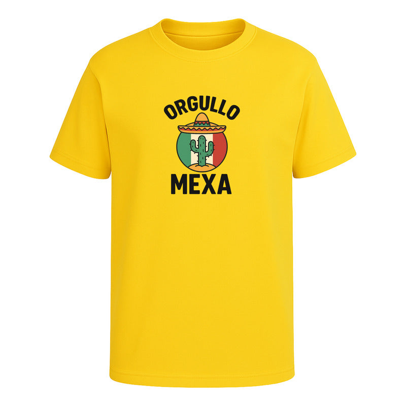 Playera Orgullo Mexa Diseño Mexicano Hombre Divertida